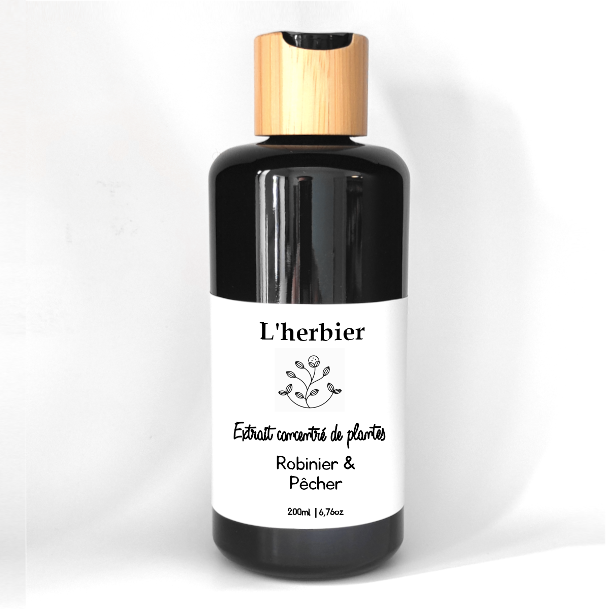 Extrait de fleurs de Robinier & de feuilles de Pêcher